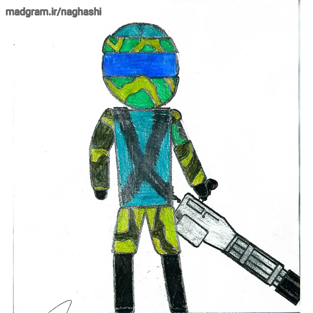 نقاشی‌های منتخب بچه‌ها